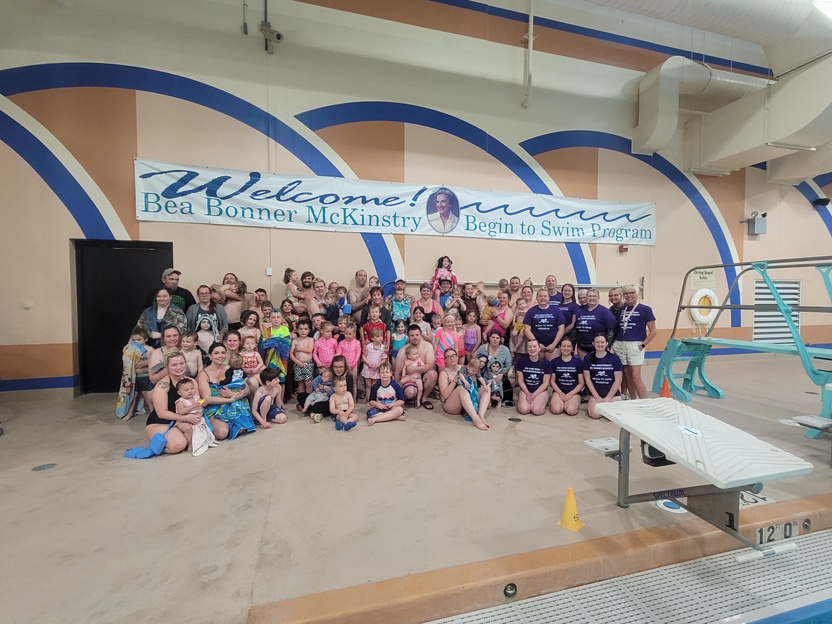 Bea Bonner McKinistry Begin to Swim Program